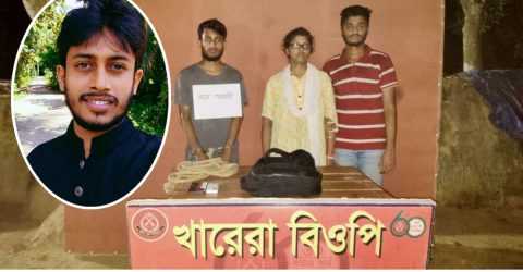 বুড়িচংয়ে সীমান্ত দিয়ে ভারতে মানব পাচারকালে ৩ জন আটক