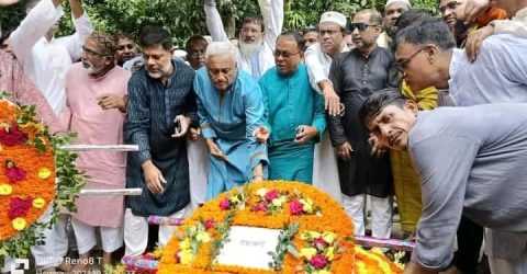 হোমনায় সাবেক মন্ত্রী এমকে আনোয়ারের ৭তম মৃত্যুবার্ষিকী পালিত
