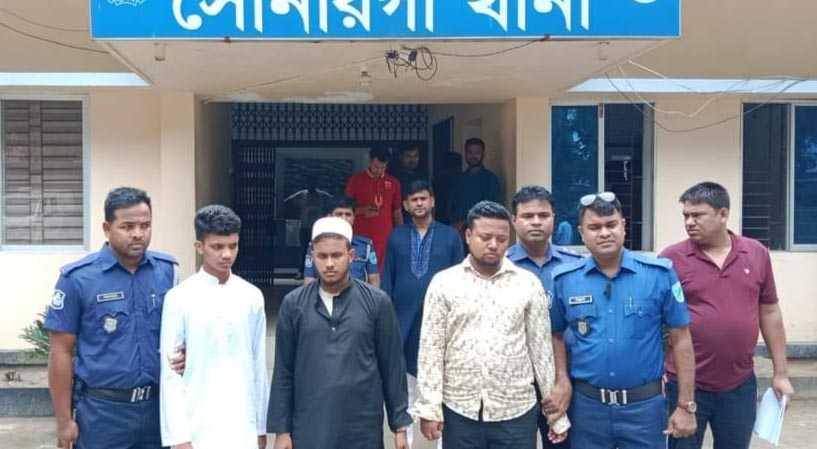 সোনারগাঁয়ে অপহৃত মাদ্রাসা ছাত্র ২৪ ঘন্টায় উদ্ধার,গ্রেফতার-৩