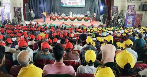 কু‌মিল্লায় বিএন‌পির অঙ্গসংগঠ‌নের যৌথসভায় নেতাকর্মী‌দের ঢল