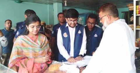 চৌদ্দগ্রামে ভ্রাম্যমান আদালতের অভিযানে ২ প্রতিষ্ঠানকে জরিমানা