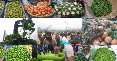 কুমিল্লার সর্ববৃহৎ নিমসার বাজারে ২৫ টাকা সবজিতে খাজনা দিতে হতো ১০টাকা
