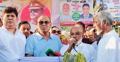 সোনারগাঁয়ে জাতীয় বিপ্লব ও সংহতি দিবস উপলক্ষ্যে আলোচনা সভা ও র‍্যালী