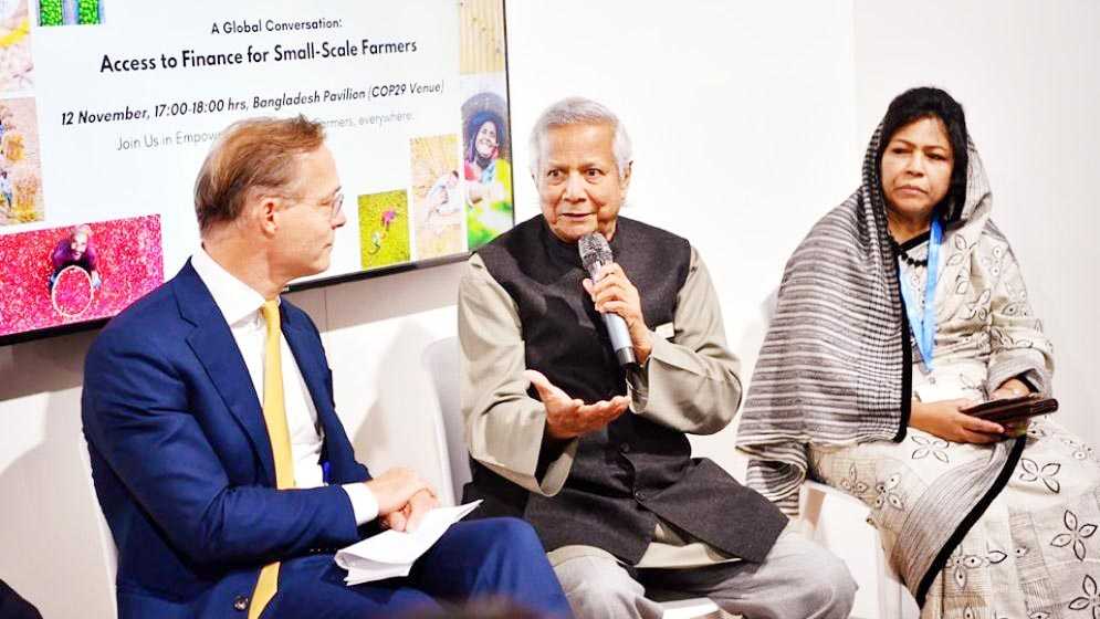জলবায়ু ঝুঁকিপূর্ণ দেশগুলোর পর্যাপ্ত সহায়তা প্রয়োজন-প্রধান উপদেষ্টা