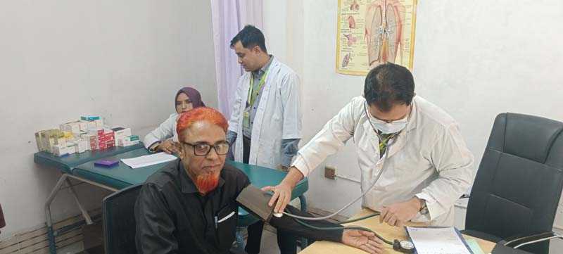 বিজয় দিবস উপলক্ষে মনোহরগঞ্জ আশার ফ্রি মেডিকেল ক্যাম্প