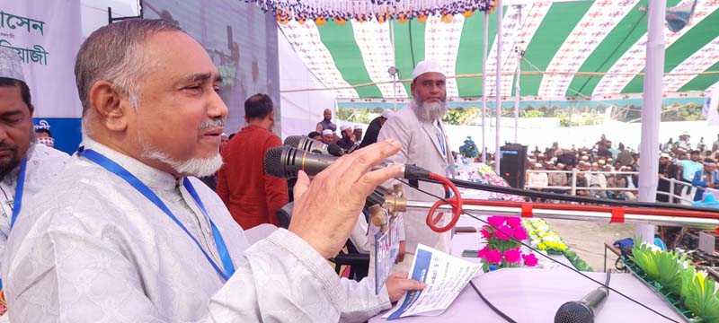 রাষ্ট্র ও সমাজ ব্যবস্থায় ন্যায় বিচার প্রতিষ্ঠায় জামায়াতকে একটি বার সুযোগ দিন-ডা: সৈয়দ আবদুল্লাহ মু.তাহের