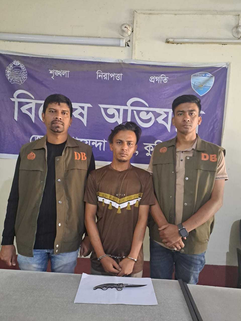 কুমিল্লার খ্যাত কিশোর গ্যাং ‘রতন’ গ্রুপের অন্যতম সদস্য গ্রেপ্তার
