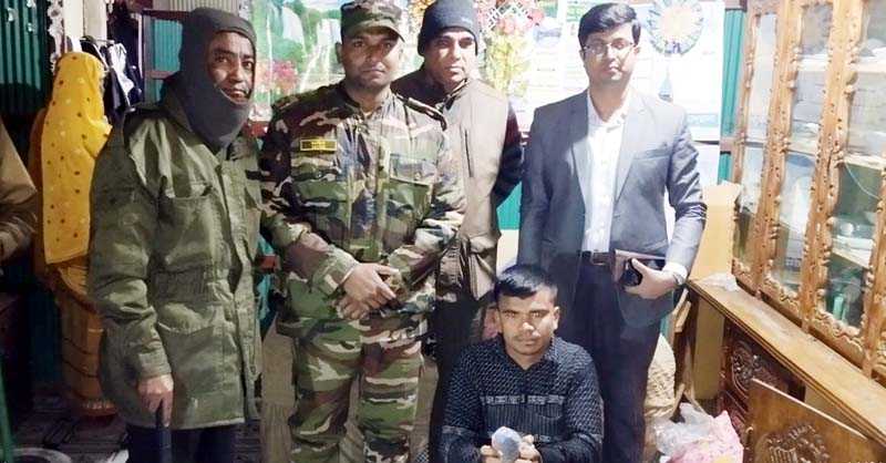 ব্রাহ্মণপাড়ায় মাদকসেবির জেল-জরিমানা