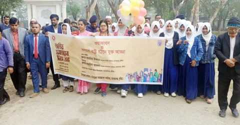 মনোহরগঞ্জে জাতীয় সমাজসেবা দিবস পালন